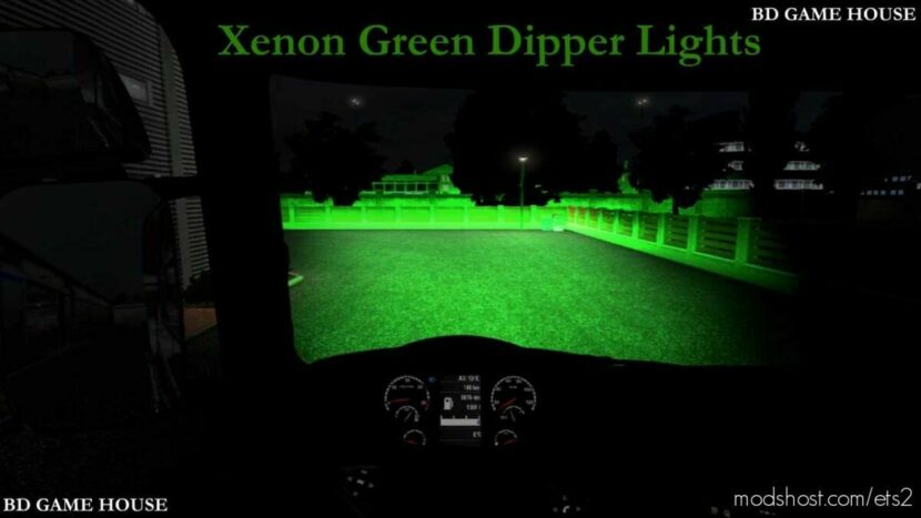 Xenon Dipper Lights (BUS & Truck) [1.43] for Euro Truck Simulator 2