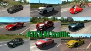 ETS2 Mod: GTA V Traffic Pack V3.8 1.43 (Image #3)