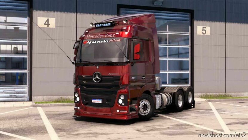 Mercedes Actros V1.5 Update [1.43] for Euro Truck Simulator 2