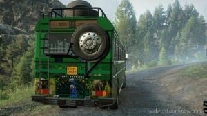 SnowRunner Vehicle Mod: Lanka Snowland BUS V1.2 (Image #4)