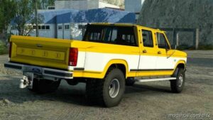 ETS2 Ford Car Mod: F350 1986 + Trailer 1.43 (Image #2)