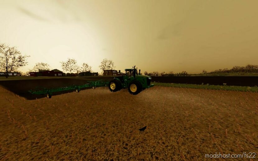 JD 2410 5 Section Cultivator V1.1 for Farming Simulator 22