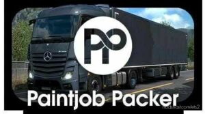 Paint JOB Packer – Lightweight Mod Making Tool V1.9.1 for Euro Truck Simulator 2