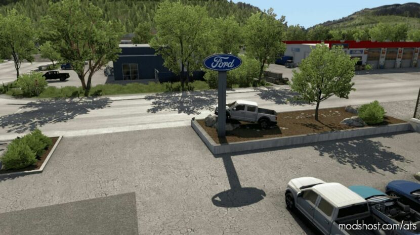 Real Companies, GAS Stations & Billboards V3.01.19 for American Truck Simulator