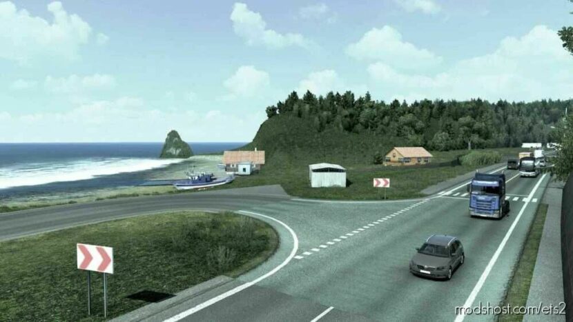 Hokke Island Map [1.43] for Euro Truck Simulator 2