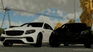 FS22 Mercedes-Benz Car Mod: Mercedes Benz E63S AMG 2018 (Image #2)