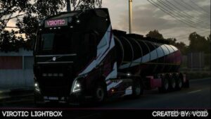 ETS2 Part Mod: Virotic Lightbox V1.4 1.43 (Featured)