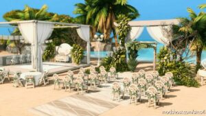 Sims 4 House Mod: Beach Wedding – NO CC (Image #3)