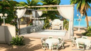 Sims 4 House Mod: Beach Wedding – NO CC (Image #4)