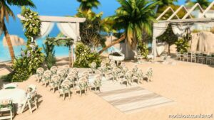 Sims 4 House Mod: Beach Wedding – NO CC (Image #5)