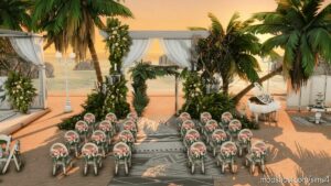 Sims 4 House Mod: Beach Wedding – NO CC (Image #7)