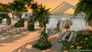 Sims 4 House Mod: Beach Wedding – NO CC (Image #9)