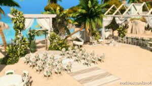 Sims 4 House Mod: Beach Wedding – NO CC (Image #15)