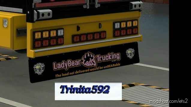 LadyBear Trucking MUD Flaps for Euro Truck Simulator 2