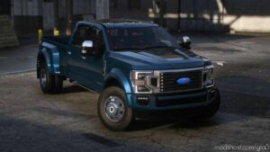 GTA 5 Ford Vehicle Mod: 2021 Ford F-450 Platinum V1.1 (Image #8)