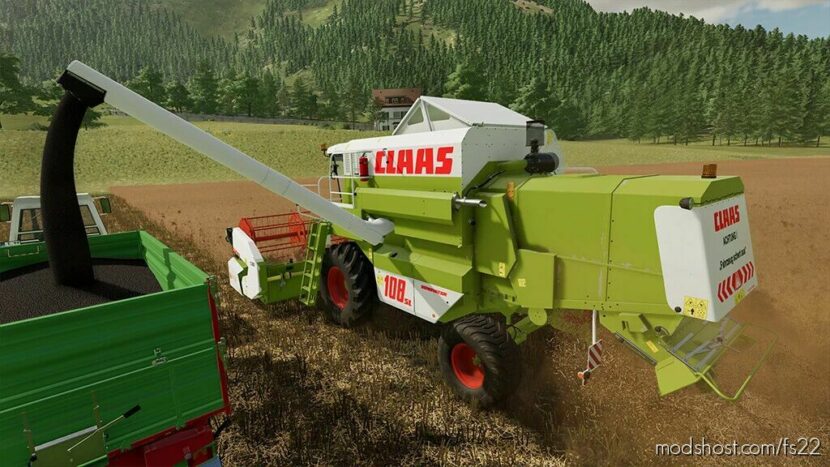 Claas Dominator 108 SL V1.0.0.1 for Farming Simulator 22