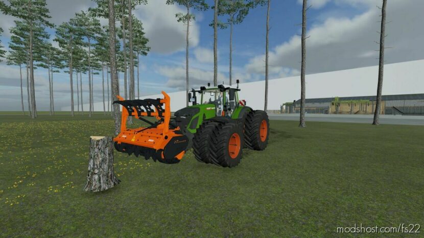 High Speed Stump Grinder for Farming Simulator 22