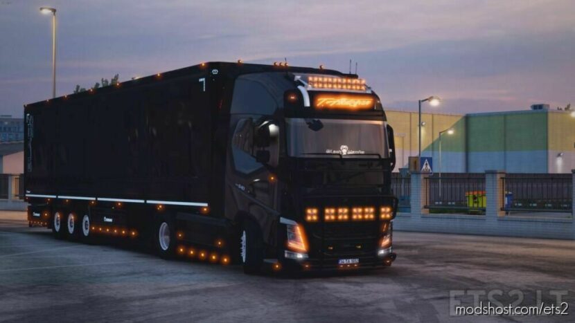 VOLVO TRUCK FULL MODİFİED+ TRAİLER for Euro Truck Simulator 2