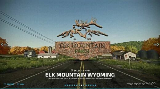 Autodrive Course ELK MNT. Wyoming 1.0 for Farming Simulator 22