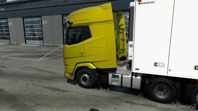 Bussbygg Euromax With Cables V1.1 [1.43] for Euro Truck Simulator 2