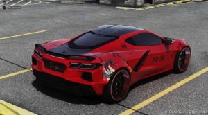 GTA 5 Chevrolet Vehicle Mod: Trippie Redd Chevrolet Corvette C8 Stingray V1.1 (Image #5)