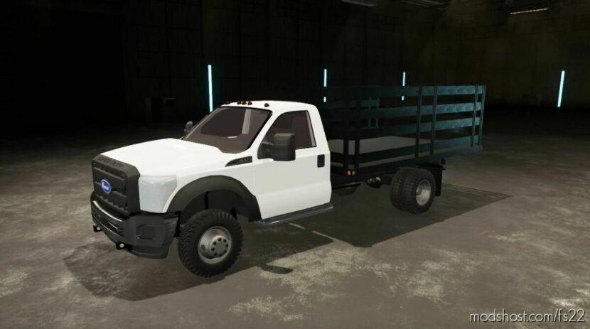 Ford F550 Stake Body Truck for Farming Simulator 22