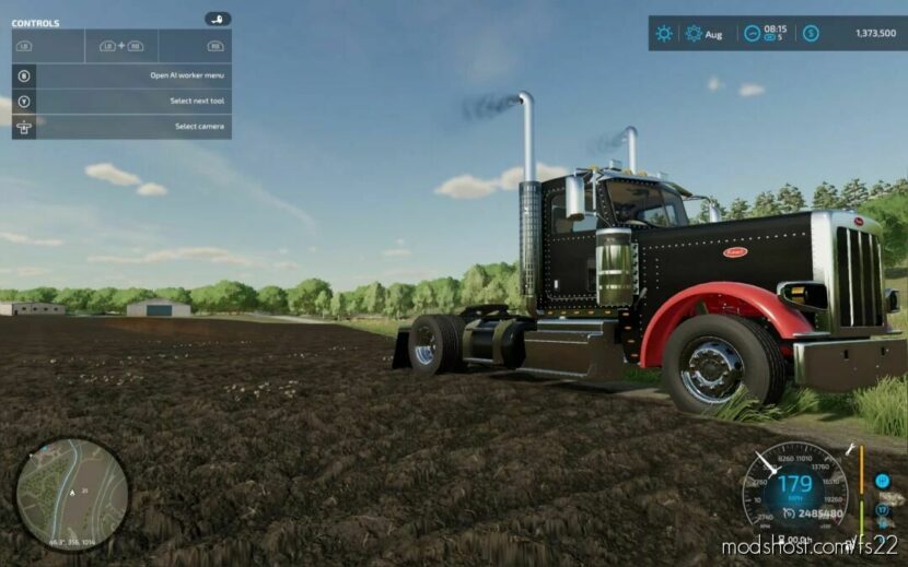 Peterbilt 389 Race Truck for Farming Simulator 22
