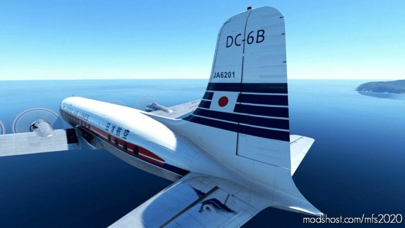 Pmdg DC-6B Japan AIR Lines (JA6201) for Microsoft Flight Simulator 2020