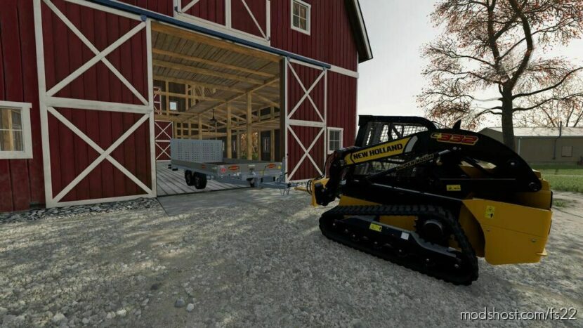 Skid Steer Trailer Mover for Farming Simulator 22
