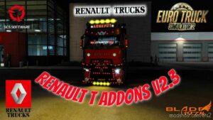 ETS2 Renault Part Mod: T Addons V2.3 1.43 (Image #4)