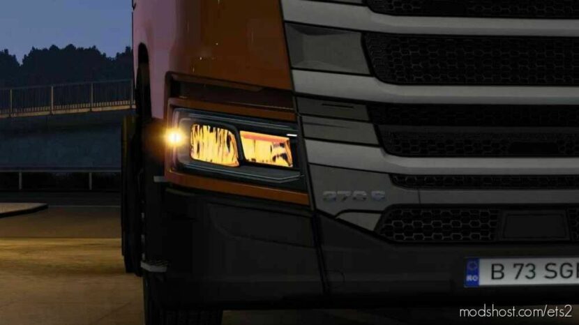 Orange Light Pack (RJL, Next GEN) (OLP) [1.41]+ for Euro Truck Simulator 2