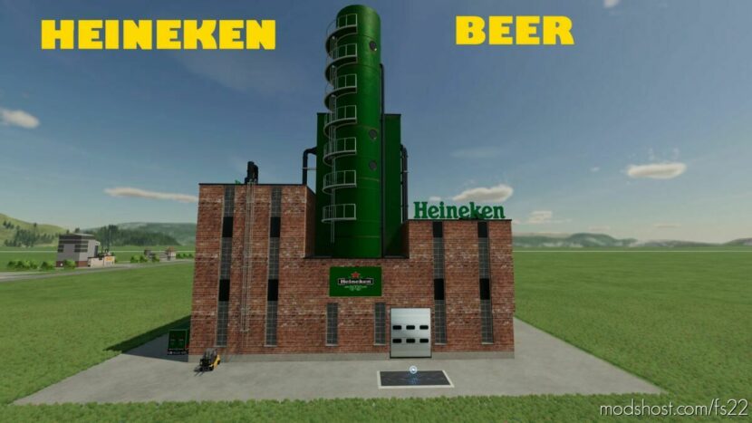 Heineken Beer for Farming Simulator 22