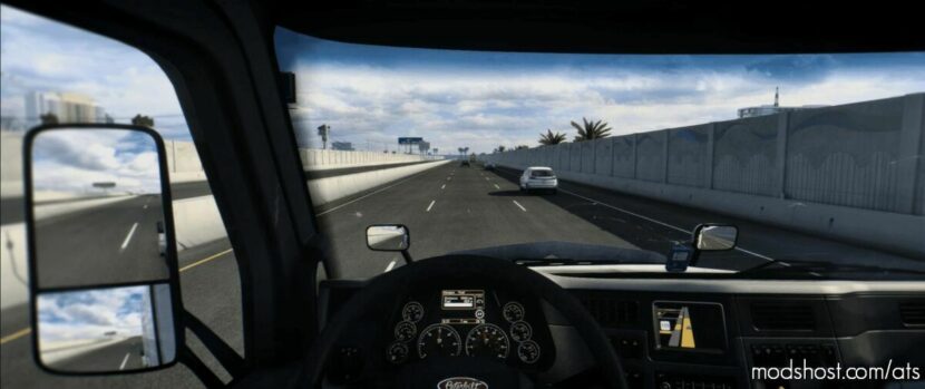 Scratches ON Windshield V2.1 for American Truck Simulator