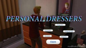 Personal Dressers for The Sims 4