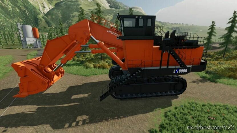 Hitachi 8000 EX for Farming Simulator 22
