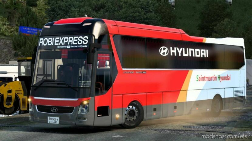 Hyundai Universe Express Noble Full Version [1.43] for Euro Truck Simulator 2