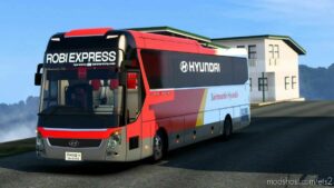 ETS2 Hyundai Bus Mod: Universe Express Noble Full Version 1.43 (Image #4)