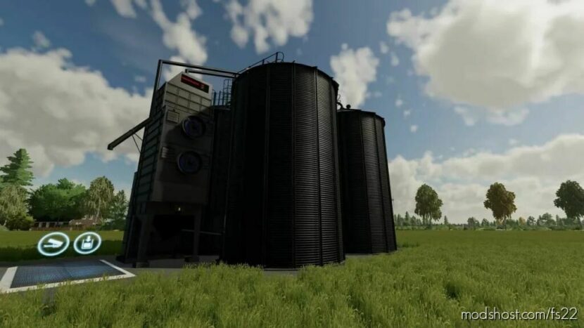 Raw material distribution silo for Farming Simulator 22
