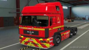 ETS2 MAN Skin Mod: Paintjob MAN F2000 EVO 1.43 (Image #2)