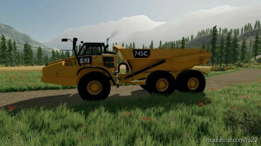CAT 745C for Farming Simulator 22
