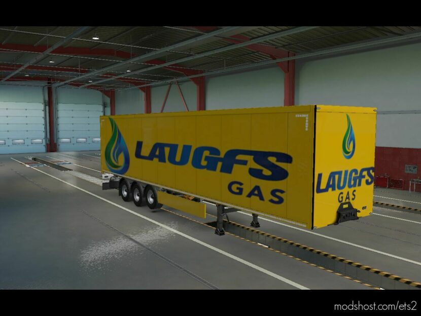 Laugfs Gas Tailer Skin Mod for Euro Truck Simulator 2