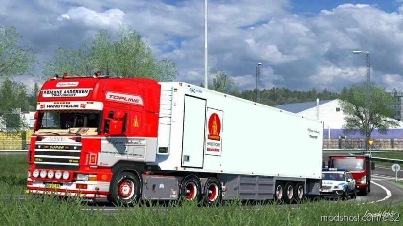 Custom Lamberet P.bjarne Andersen Trailer [1.43] for Euro Truck Simulator 2