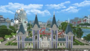 Sims 4 House Mod: Amusement Park – NO CC (Image #2)