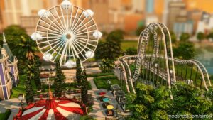 Sims 4 House Mod: Amusement Park – NO CC (Image #7)