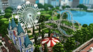 Sims 4 House Mod: Amusement Park – NO CC (Image #10)