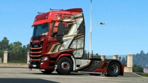 Scania S Kimi Raikkonen Skin for Euro Truck Simulator 2