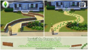 Invisible Fence 2.0 for The Sims 4