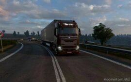 ETS2 Volvo Mod: Skin Volvo FH 2012 Globetrotter XL UPS 1.43 (Image #5)