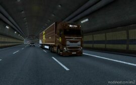 ETS2 Volvo Mod: Skin Volvo FH 2012 Globetrotter XL UPS 1.43 (Image #10)