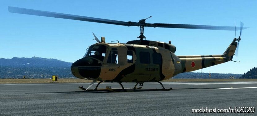 UH-1H Japan Airborne Regiment for Microsoft Flight Simulator 2020